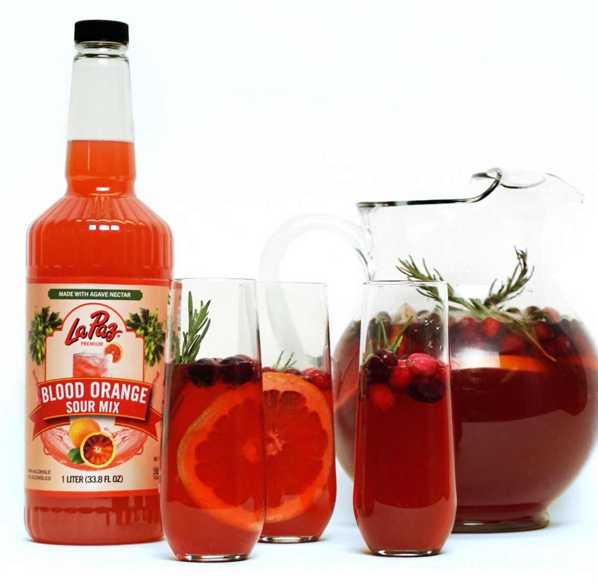 Blood+Orange+Cranberry+Sangria